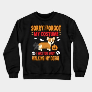 Halloween Corgi tshirt Cute Doggy Tee Crewneck Sweatshirt